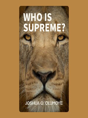 cover image of Who Is Supreme?